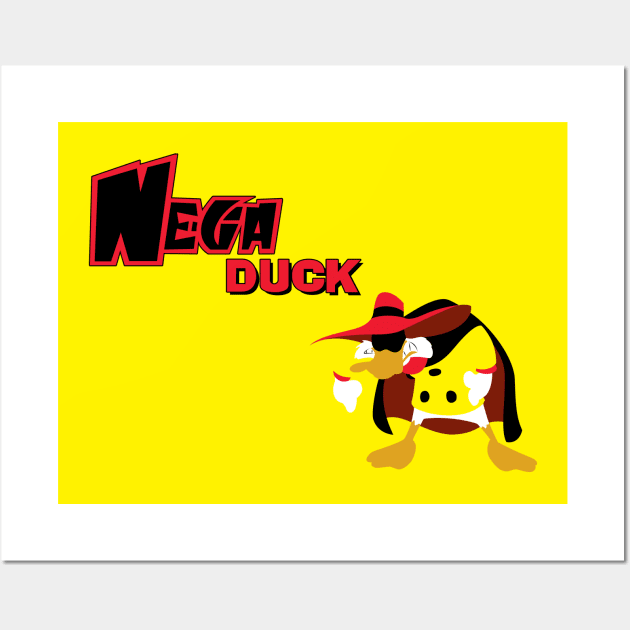 Nega Duck Wall Art by Kaztiel